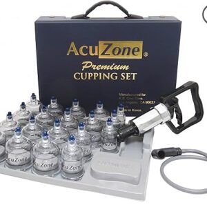 KS Premium Quality Cupping Set w/ 19 Cups - BEST CUPPING SET IN KOREA